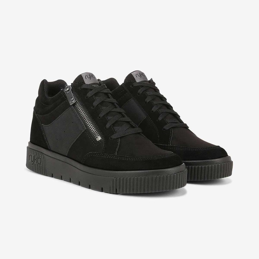 Shoes Ryka | Victory Wedge Sneaker Black