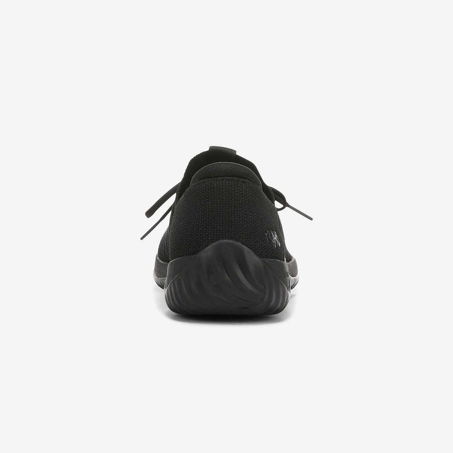 Shoes Ryka | Echo Knit Fit Walking Shoe Black Fabric