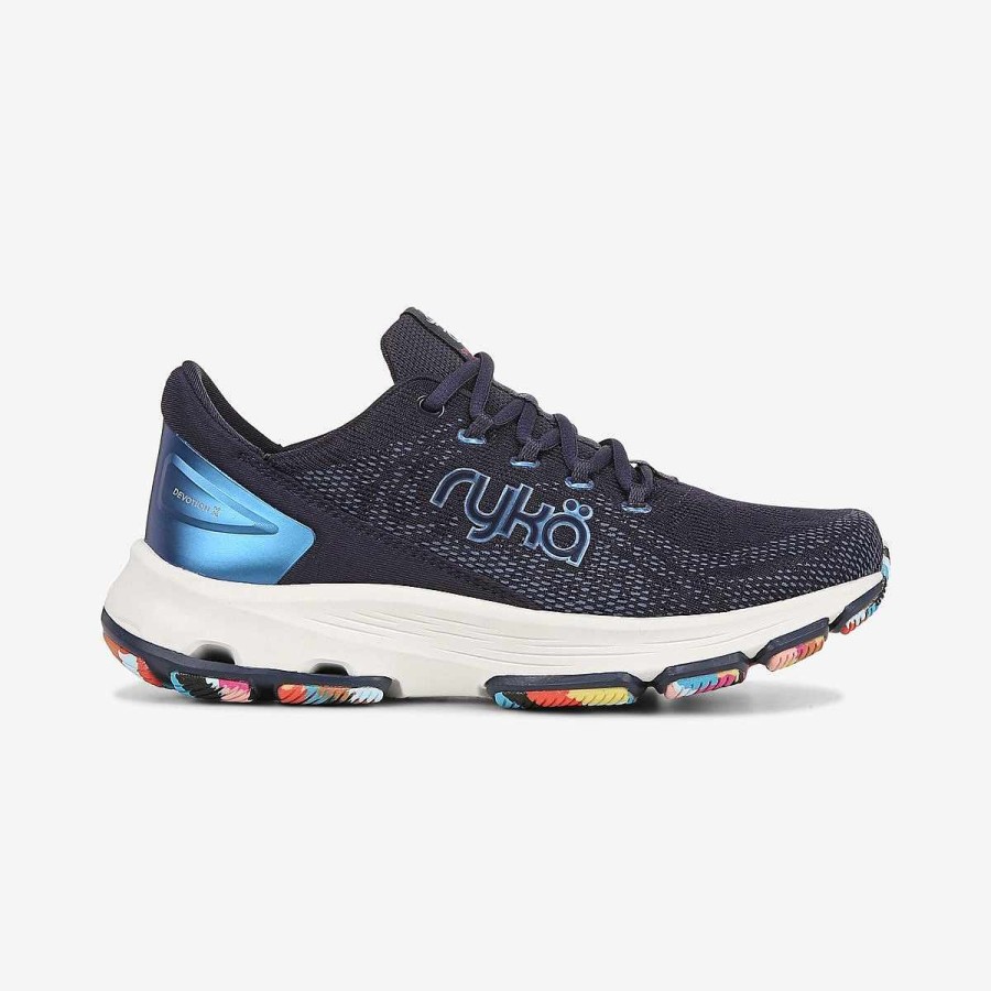 Shoes Ryka | Devotion X Walking Shoe Blue Fabric