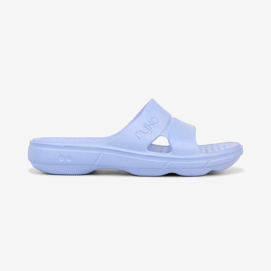 Shoes Ryka | Restore Recovery Slide Hydrangea Blue