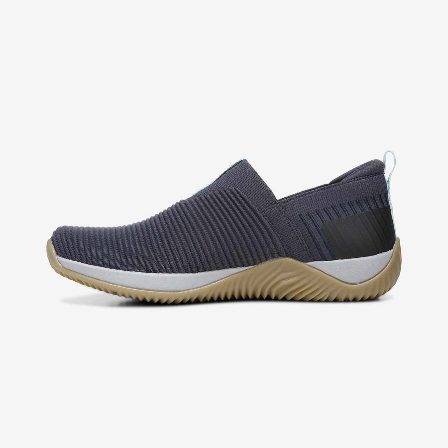 Shoes Ryka | Echo Knit Slip On Sneaker Blue Ink Fabric