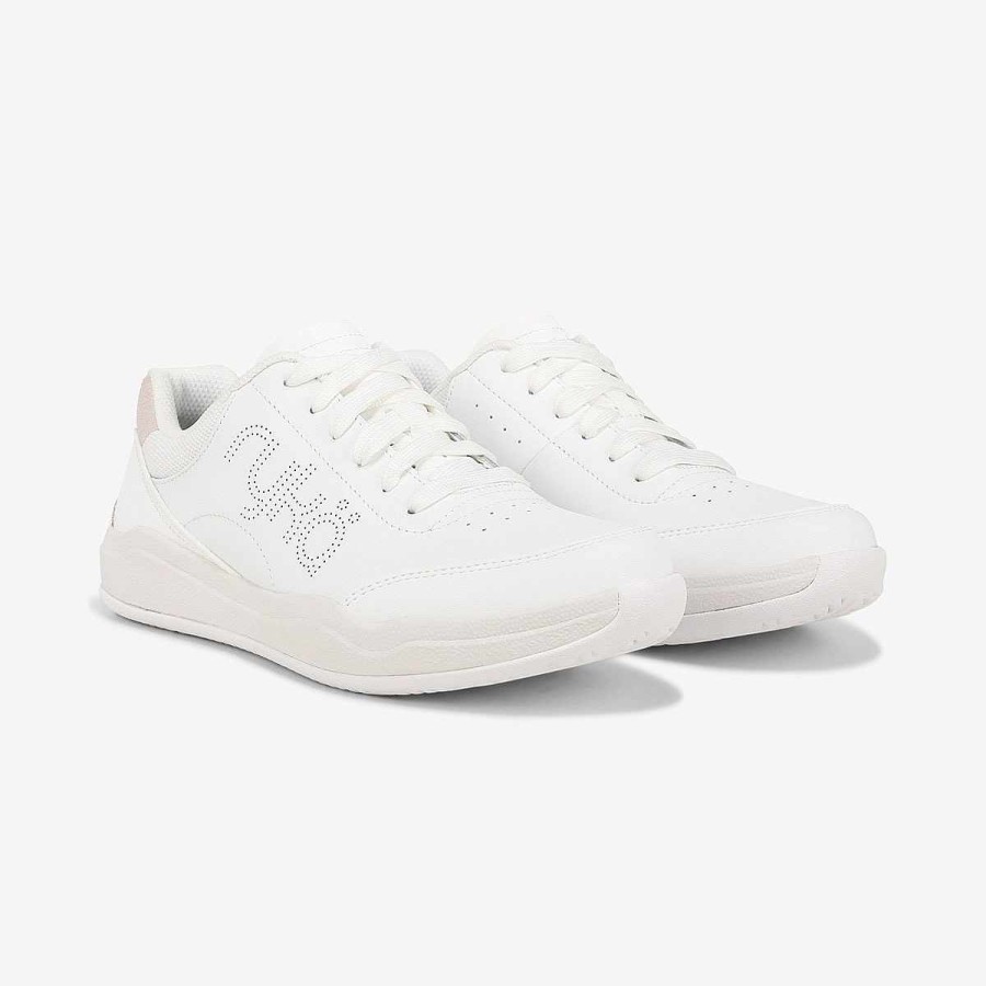 Shoes Ryka | Courtside Lace Up Sneaker White