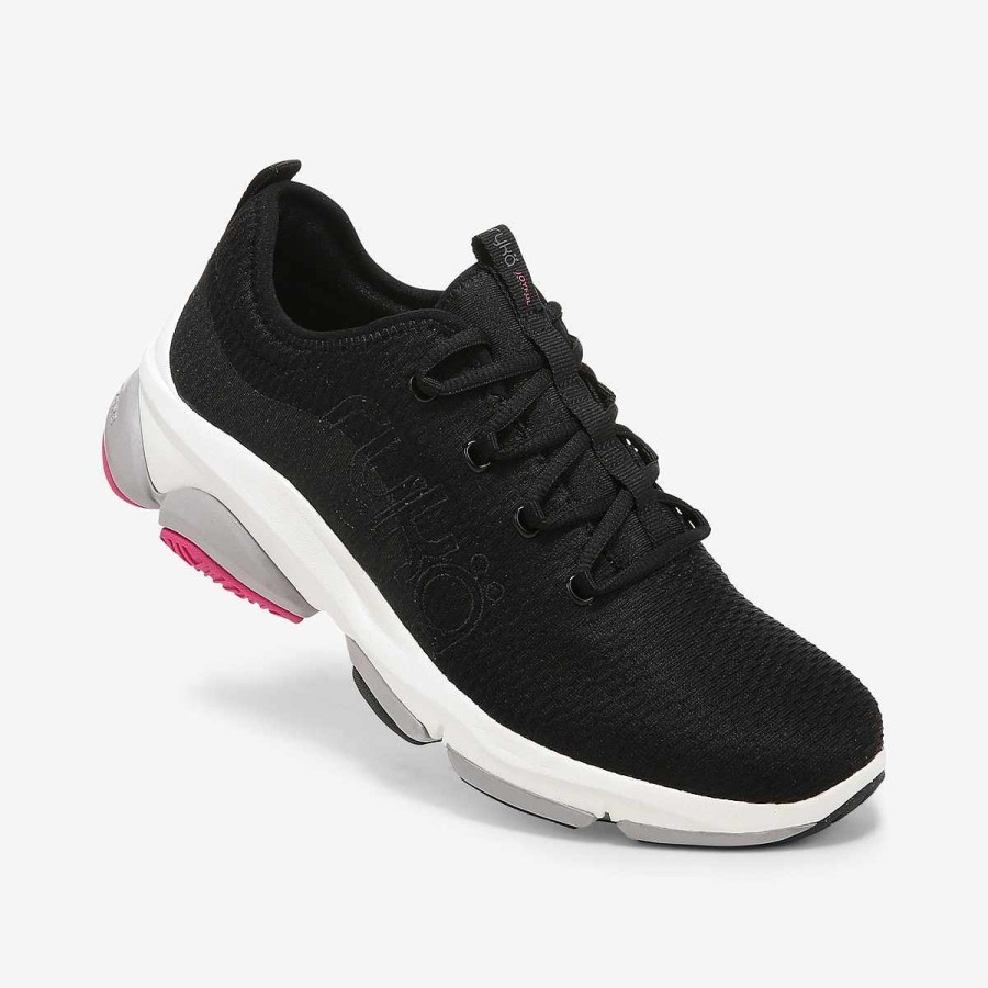 Shoes Ryka | Joyful Walking Shoe Black Mesh