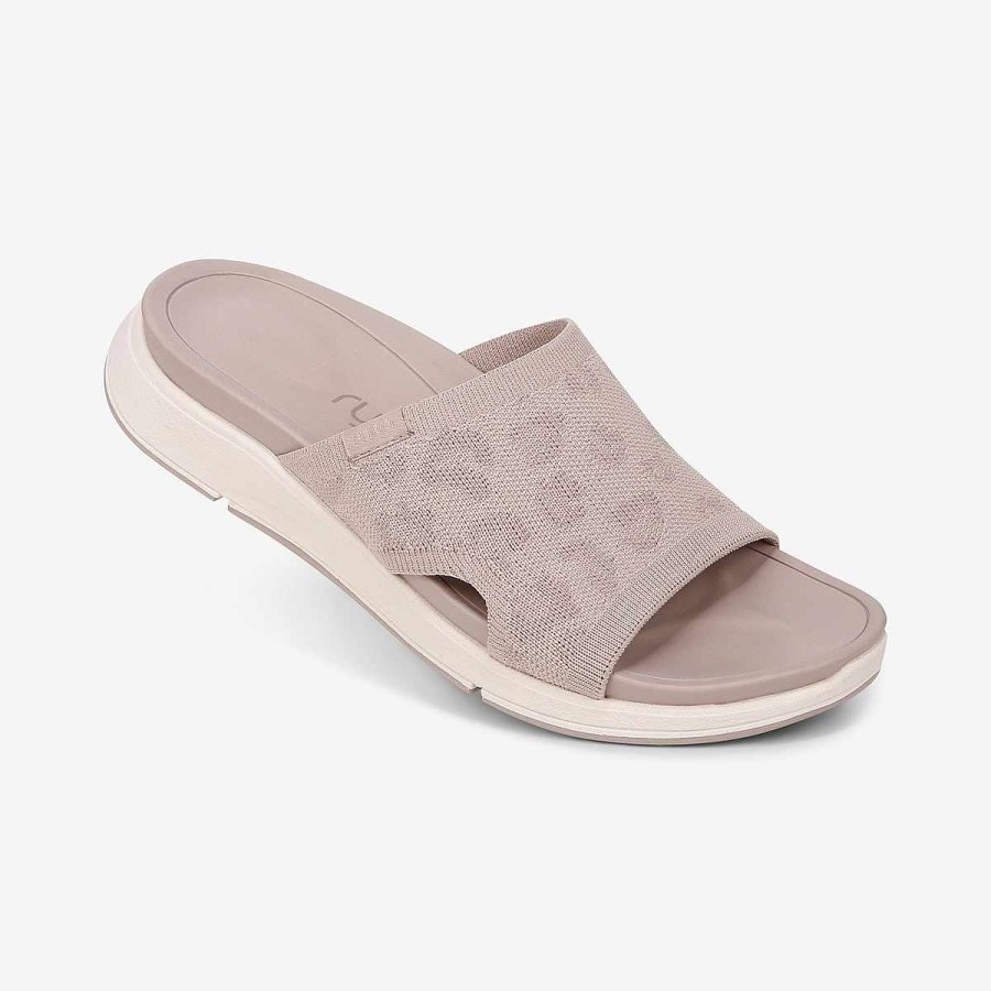 Shoes Ryka | Triumph Slide Sandal Violet Taupe